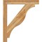 Ekena Millwork Funston Block Rough Sawn Bracket, Western Red Cedar, 4"W x 36"D x 42"H BKT04X36X42FST05RWR - alternate 2